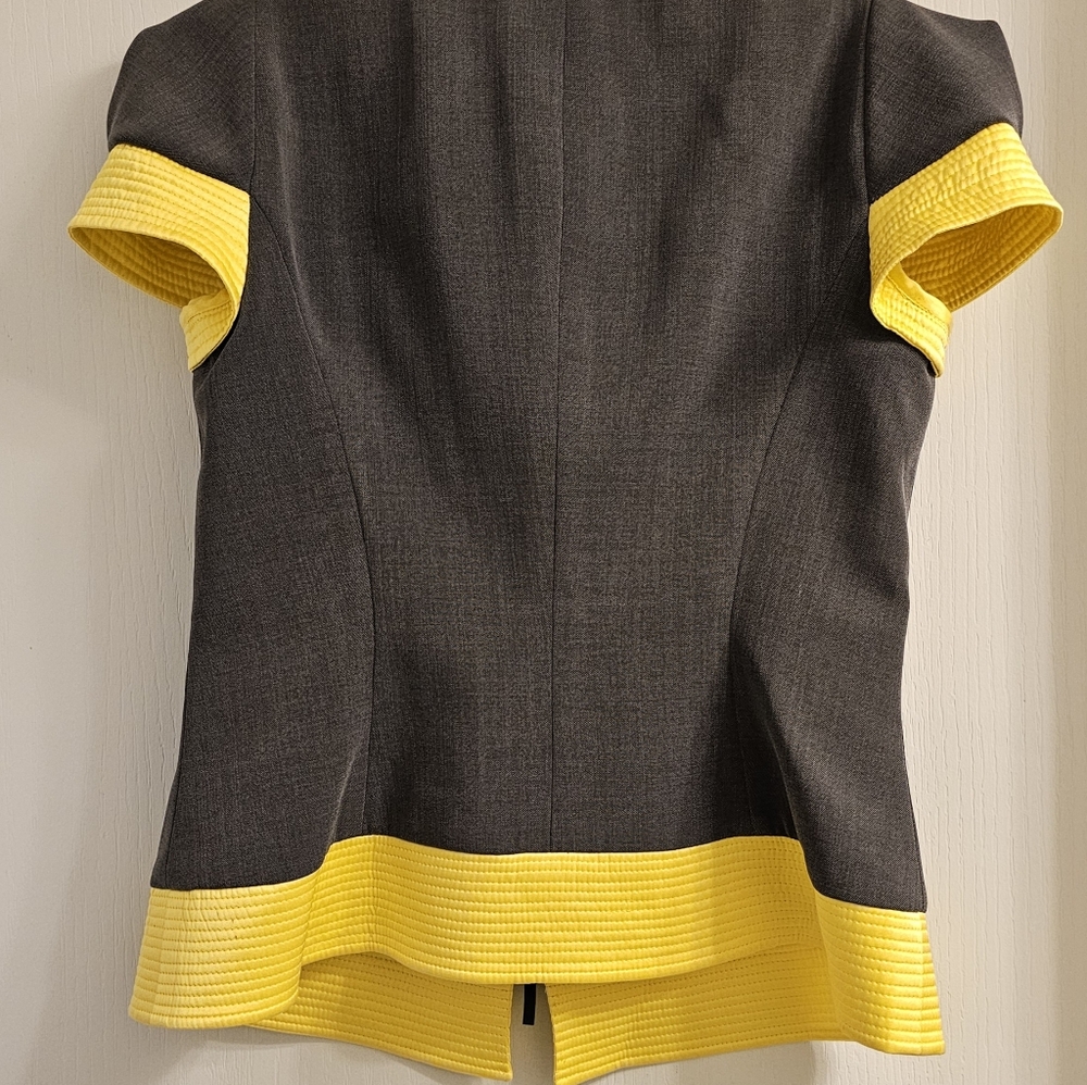 Giorgio Armani Blazer Runway Resort 2010 Collection Up-Down Zip Size 42 Vintage - Picture 2 of 13